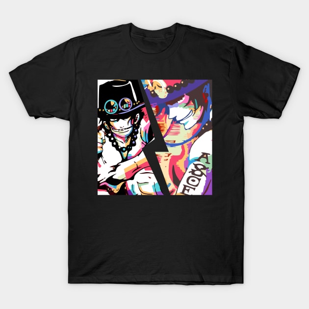 Portgas D Ace T-Shirt by BarnawiMT